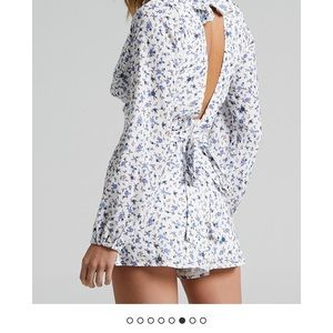 Showpo white jumpsuit